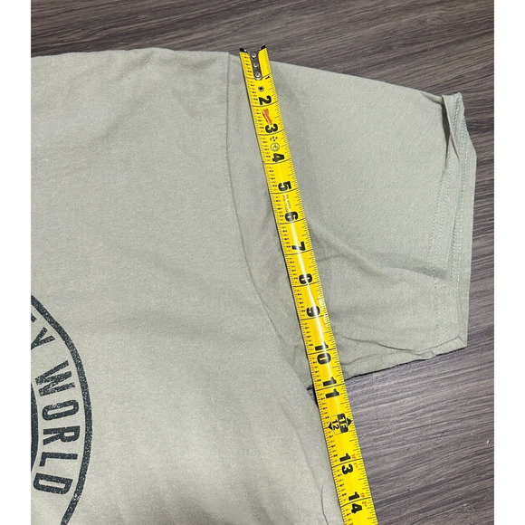 The Original Walt Disney World Men Olive Graphic Vacation T-Shirt Size XL - Picture 5 of 10